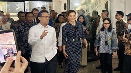 Menkes Kenalkan Pengembangan Genomika Indonesia kepada Putri Mahkota Swedia