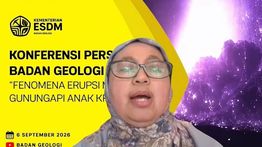 Badan Geologi Ungkap Dentuman di Bandung: Efek Gelombang Akustik Anak Krakatau