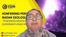 Badan Geologi: Abu Vulkanik Gunung Anak Krakatau Menyebar ke 5 Provinsi