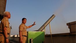 Pemkot Jaksel Operasikan Water Mist demi Tekan Polusi Udara