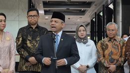 Pidato Perdana Menkeu Suahasil di Kemenkeu untuk Dirjen Bea Cukai Djaka Budi Utama