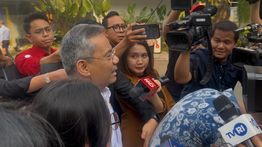 Sambangi Istana, Menkeu Suahasil Hadiri Ratas Perdana Bersama Prabowo