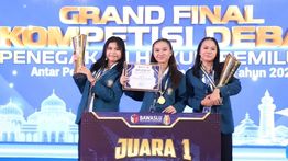 Undip Raih Juara Debat Penegakan Hukum Pemilu VI Bawaslu Tahun 2026