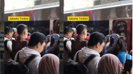 Lagi KRL Rute Bogor-Jakarta Alami Gangguan, Penumpang Menumpuk