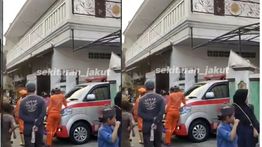VIDEO: Geger Penemuan Mayat Pria  dalam Rumah Mewah di Warakas