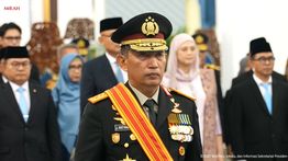 Prabowo Lantik Jenderal Polisi Listyo Sigit Prabowo Sebagai Kepala Staf Kepresidenan