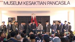 Prabowo Resmikan Revitalisasi Museum Kesaktian Pancasila di Lubang Buaya