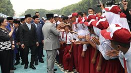 Siswa SMK Cibinong Bangga Tampil Main Biola di Hadapan Prabowo saat Hari Kesaktian Pancasila