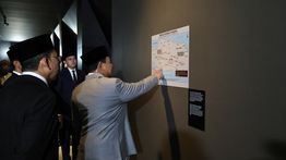Usai Pimpin Upacara Hari Kesaktian Pancasila, Prabowo Resmikan Renovasi Museum di Lubang Buaya