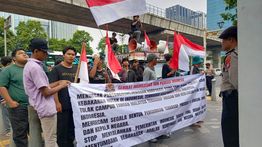 Mahasiswa-Pemuda Soroti Kabut Asap, Minta Korporasi Asing Tanggung Jawab