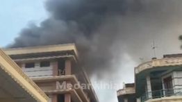 Asrama Bidan di Deli Serdang Kebakaran Hebat