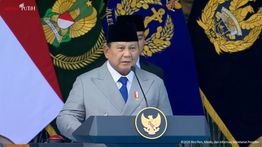 Prabowo Pimpin Upacara HUT TNI ke-81 dan Resmikan 6 Kodam Baru