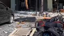Ledakan Ruko di San Antonio Pakuwon City Surabaya Pagi Ini