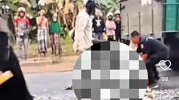 Wanita Penjual Nasi Tewas Ditabrak Truk di Pasuruan