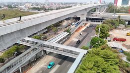 Jakpro Terus Lakukan Akselerasi Penyempurnaan Akses dan Fasilitas Stasiun LRT Jakarta
