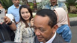 Bahlil Bahas RUU Migas dengan Prabowo di Istana
