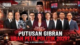 Suara Nusantara Episode 9 Bahas "Putusan Gibran Ubah Peta Politik 2029?"