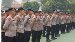 200 Personel Brimob BKO Jalani Pembekalan Sebelum Tangani Karhutla
