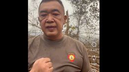 Viral, Polisi Kena ISPA Akibat Padamkan Karhutla-Namun Tak Mau Istirahat