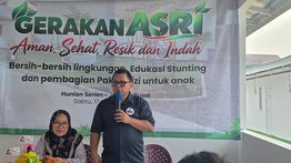 Rayakan HUT Presiden Prabowo, KNPS Indonesia Sosialisasikan Gerakan ASRI di Hunian Senen