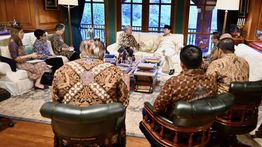 Prabowo Sambut Kunjungan Sekjen PBB Antonio Guterres di Hambalang