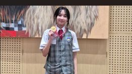 Bersaing dengan 36 Ribu Siswa, Amaia  Sabet Medali Perunggu