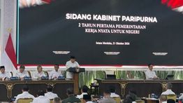Prabowo Ungkap Perang Dagang hingga Bencana Alam Jadi Tantangan 2 Tahun Pemerintahan