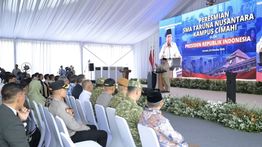Prabowo Resmikan SMA Taruna Nusantara Kampus Cimahi