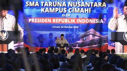 Presiden Prabowo Ingin SMA Taruna Nusantara Cimahi Cetak Pemimpin Jujur dan Cinta Tanah Air