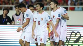 Timnas Indonesia menjadi negara dengan kenaikan tertinggi di ranking FIFA April 2024.