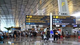 Seluruh layanan sistem imigrasi di seluruh bandara internasional di Indonesia terganggu.