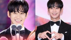 Aktor Kim Soo Hyun sukses raih penghargaan aktris terpopuler di Baeksang Arts Awards 2024.