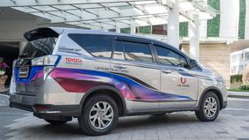 Lama tak terdengar kabar, mobil listrik Toyota Kijang Innova
EV electric vehicle (EV) kini sudah bisa dinikmati masyarakat dengan sistem sewa.