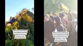 Seorang pendaki asal Kendal, Jawa Tengah, dilaporkan telah terjatuh ke jurang di kawasan Jembatan Setan Gunung Andong, Magelang, Jawa Tengah, pada hari Minggu, (12/5/2024).