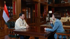 Al Jazeera melakukan wawancara ekslusif dengan Presiden RI terpilih Prabowo Subianto