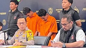 Dua orang ditetapkan sebagai tersangka dalam kasus itu 