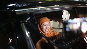 Ketua Umum Partai Gerindra, Prabowo Subianto kedatangan Khofifah dan Emil Dardak di kediamannya, Jakarta pada Jumat 7 Juni 2024.