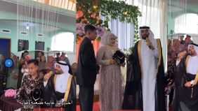 TKW yang telah lama bekerja di Arab Saudi baru-baru ini merayakan hari pernikahannya, sebuah momen yang sangat berkesan baginya. Sang majikan, yang tinggal jauh di Arab Saudi, datang untuk merayakan momen spesial tersebut. 