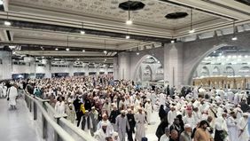 Jemaah Haji Indonesia akan berada di Tanah Suci kurang lebih 41 hari. 