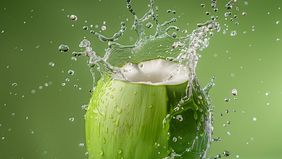 Air kelapa muda merupakan minuman alami yang dihasilkan dari buah kelapa yang masih muda yang nyatanya memberikan manfaat luar biasa. 