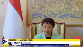 Menteri Luar Negeri Retno Marsudi Meyakini Solusi Dua Negara Merupakan Satu-Satunya Jalan Keluar Atas Konflik Palestina Dan Israel.