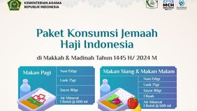 Ada 57 dapur di Makkah dan 21 dapur di Madinah yang menyediakan katering bagi jemaah haji Indonesia.