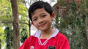 Arsya Anak Anang Hermansyah dan Ashanty terpilih menjadi pendamping Garuda di laga Indonesia vs Irak.