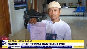 Suroto Menjadi Salah Satu Saksi Kasus Pembunuhan Vina dan Eky, di Cirebon, Jawa Barat, Pada 2016.
