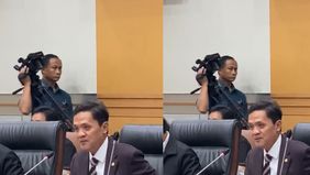 Wakil Ketua Komisi III DPR, Habiburokhman, menegur Sekjen Mahkamah Konstitusi (MK), Heru Setiawan, dengan keras dalam rapat dengar pendapat (RDP) Komisi III DPR pada hari Kamis, 13 Juni 2024.