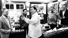 Momen tersebut diunggah Prabowo melalui akun Instagram-nya 