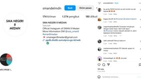 Akun Instagram resmi SMA Negeri 8 Medan (@smandelmdn) dibanjiri komentar pedas dari netizen menyusul viralnya kasus seorang siswi yang tidak naik kelas tanpa alasan jelas.