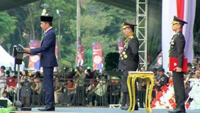 Presiden Jokowi mengapresiasi citra Polri yang terus membaik 
