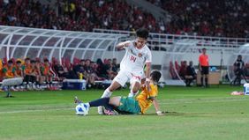 Timnas Indonesia U-16 kalah 3-5 melawan Australia pada babak semifinal Piala AFF U-16 2024. 