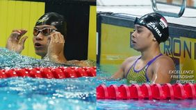 Dua perenang Indonesia, Joe Aditya dan Azzahra Permathani melengkapi skuad Merah Putih yang akan tampil di Olimpiade Paris 2024.